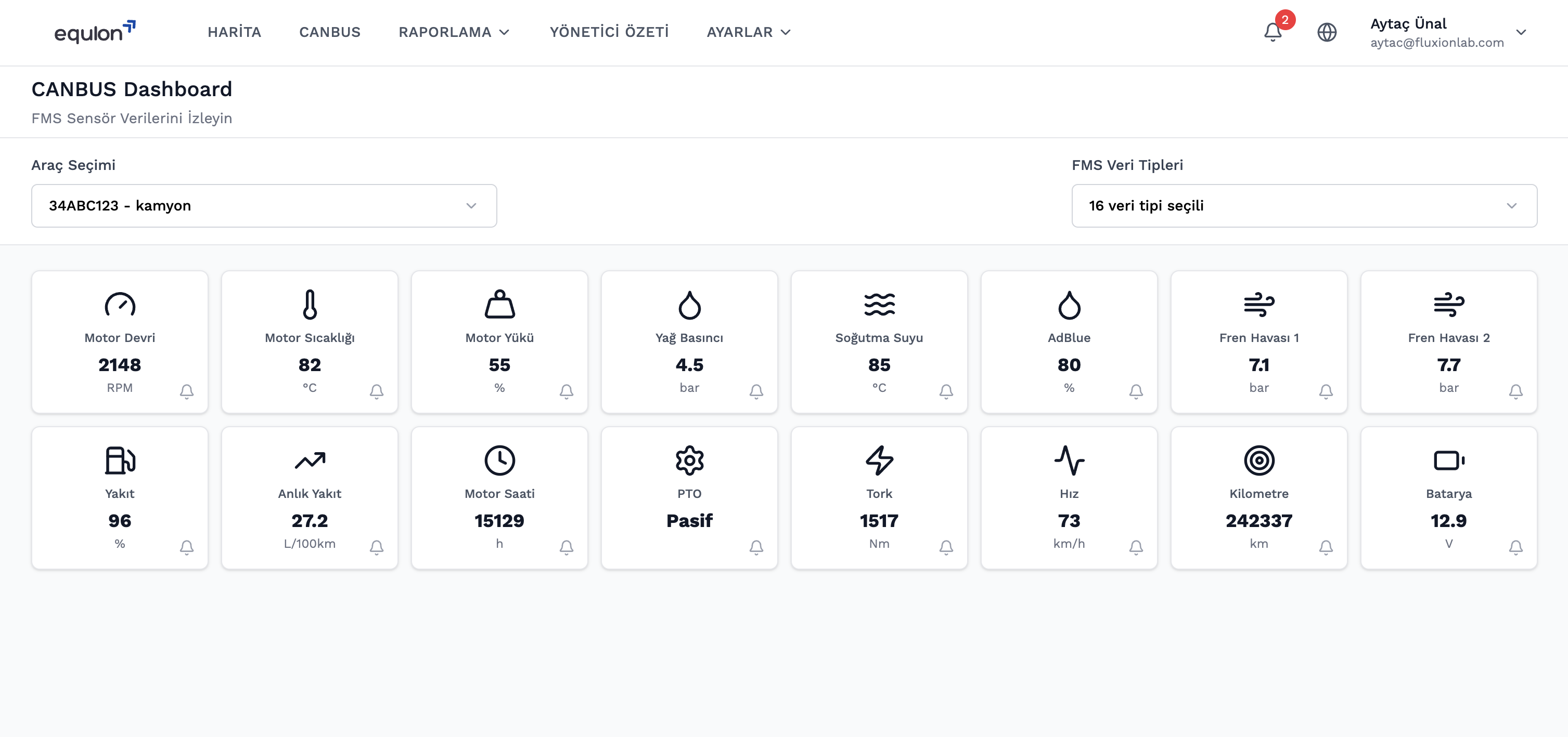 Equlon Fleet Platform